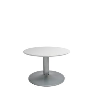 TABLE BASSE ORION GRIS/BLANC - Ø 60