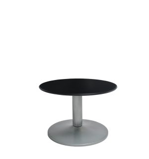 TABLE BASSE ORION GRIS/NOIR - Ø 60